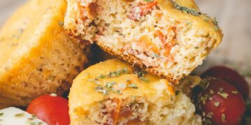 Soft, Fruity, and Wholesome: Peachy Bran Muffins for a Morning Glow